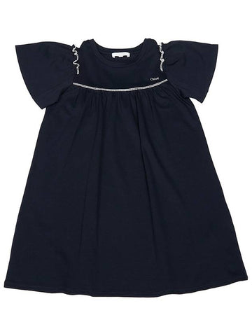 Kids short sleeve long dress C20071 859 14A adult wearable - CHLOE - BALAAN 1