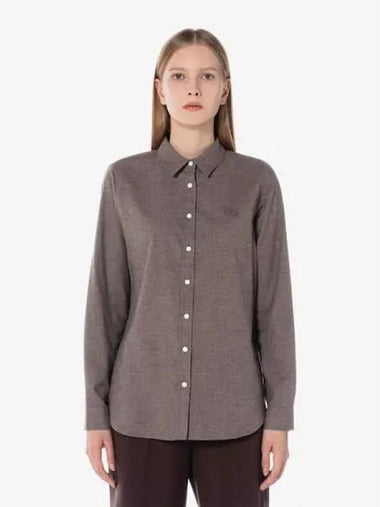 Women s Brushed Cotton Shirt CF318E 54N SIX Domestic Product GQ2N24090541851 - LACOSTE - BALAAN 1