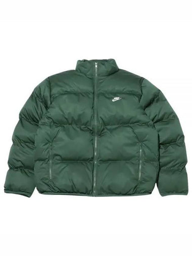 Sportswear Club Puffer Padded Jacket Green - NIKE - BALAAN 1