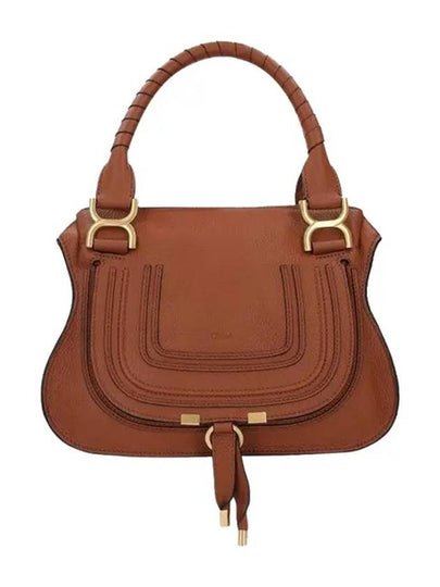 Marcie Small Double Carry Tote Bag Brown - CHLOE - BALAAN 2