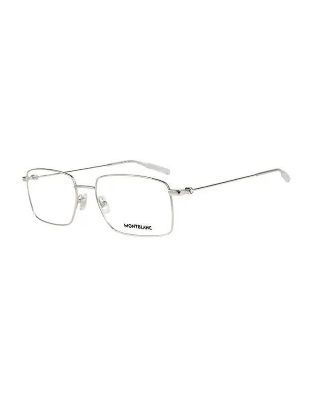 Eyewear Square Metal Eyeglasses White - MONTBLANC - BALAAN 3