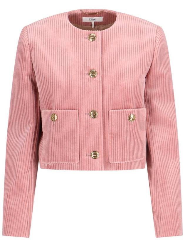 Chloè Jackets Pink - CHLOE - BALAAN 1