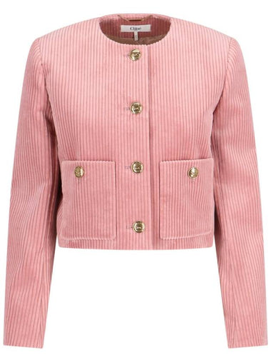 Chloè Jackets Pink - CHLOE - BALAAN 1