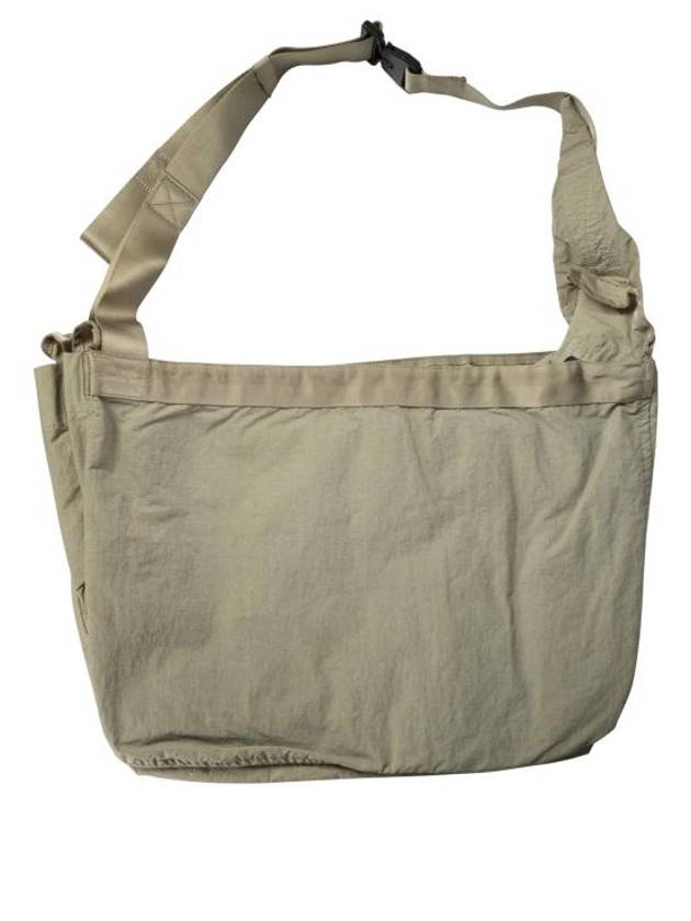 Plain Paper Touch Logo Hand Cross Bag Beige - CP COMPANY - BALAAN 3