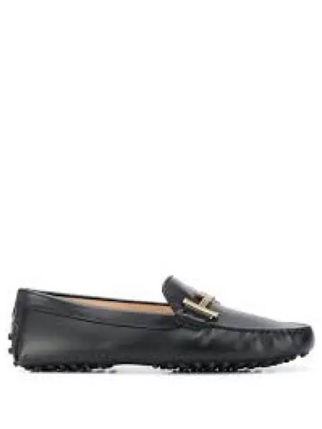 Women's T Timeless Gommino Leather Driving Shoes Black - TOD'S - BALAAN 2