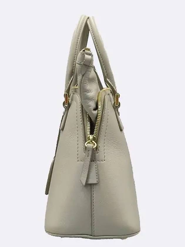 Maison Margiela S56WG0082 Gray Color Leather 5AC Mini Tote Bag Shoulder Strap 2WAY - MAISON MARGIELA - BALAAN 2