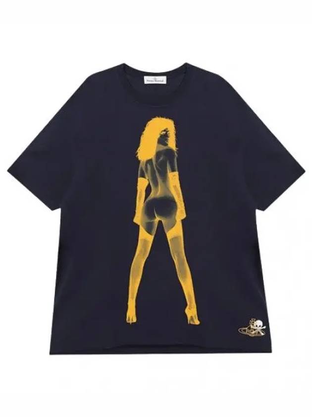 Oversized pin up t shirt short sleeve women s - VIVIENNE WESTWOOD - BALAAN 1