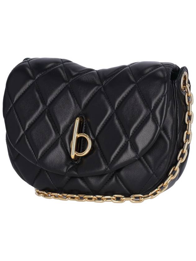 Rocking Horse Quilted Cross Bag Gold Black - BURBERRY - BALAAN 3