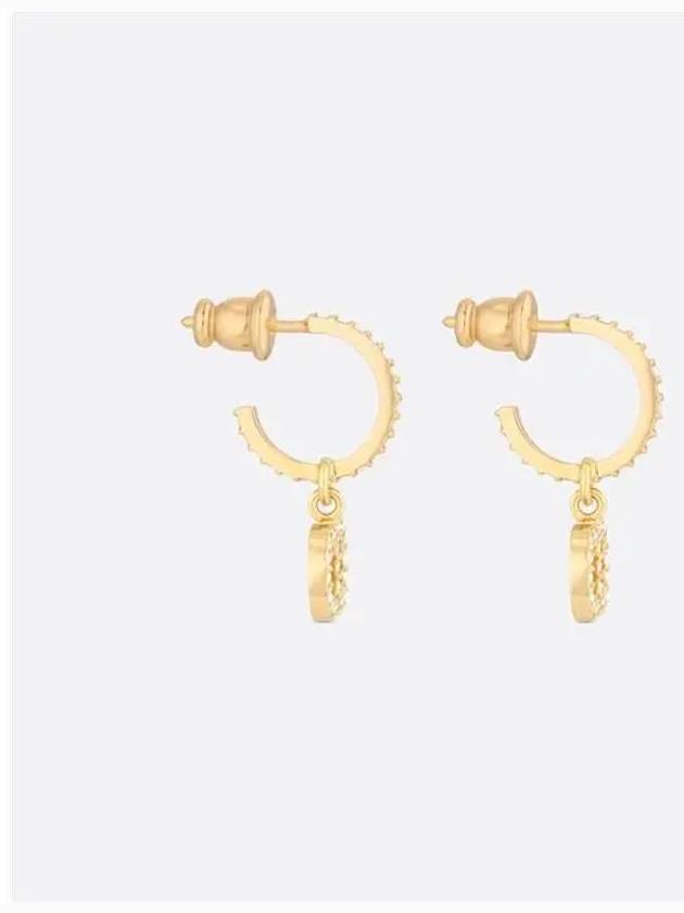 Claire D Lune Earrings Gold - DIOR - BALAAN 3