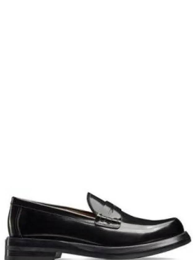 Carlo Polished Calfskin Loafers Black - DIOR - BALAAN 2