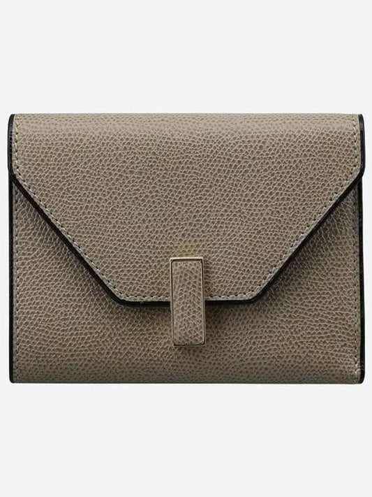 SGES0005028LOCPS99 MO Iside Women s Half Wallet Oyster 1029441 - VALEXTRA - BALAAN 1