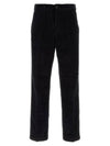 Chino 22 Corduroy Straight Pants Black - OUR LEGACY - BALAAN 1