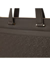 Gancini Business Leather Briefcase Brown - SALVATORE FERRAGAMO - BALAAN 7