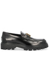 T Timeless Leather Loafers Black - TOD'S - BALAAN 1