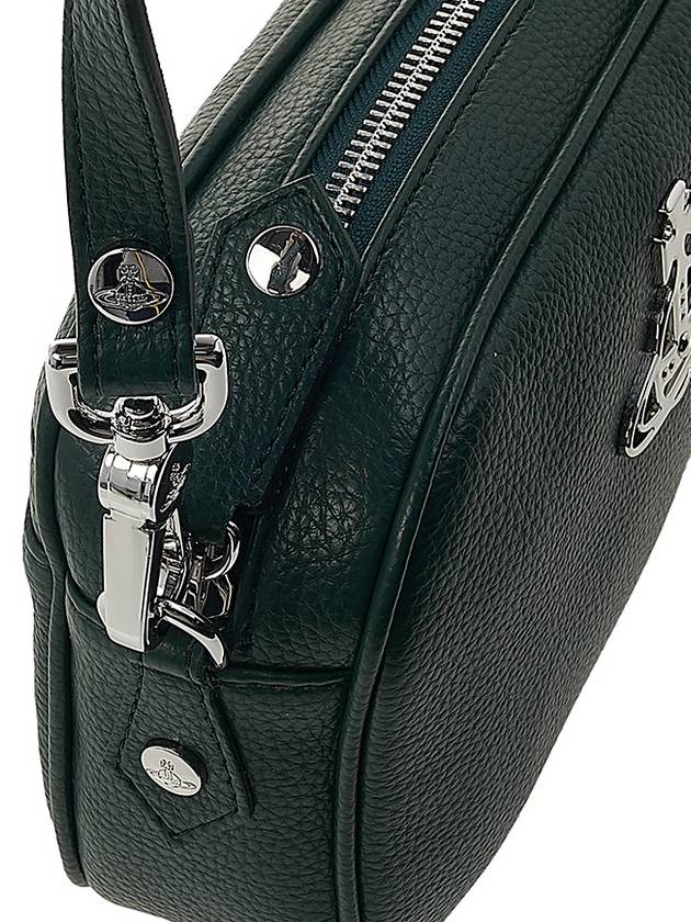 Anna Fake Leather Camera Cross Bag Green - VIVIENNE WESTWOOD - BALAAN 8