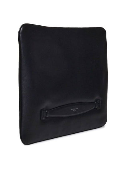 Dolce & Gabbana Black Leather Pouches - DOLCE&GABBANA - BALAAN 2