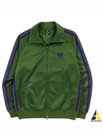 Track Jacket Poly Smooth IVYGREEN NS244 - NEEDLES - BALAAN 1