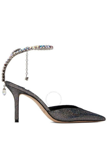 Jimmy Choo Saeda 85 Crystal Embellished Pumps Brand Size 37 US Size 7 - JIMMY CHOO - BALAAN 1