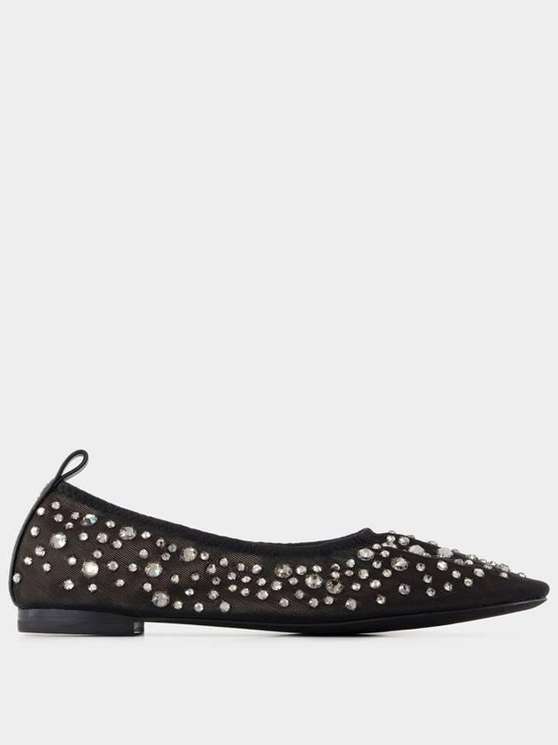 Crystal Ballerinas - Tory Burch - Nylon - Black - TORY BURCH - BALAAN 1