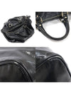 193603 Black PVC coated canvas JOY Boston tote bag - SALVATORE FERRAGAMO - BALAAN 5