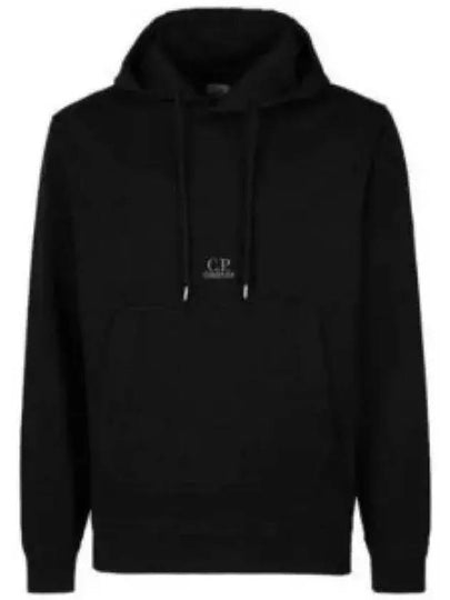 Logo Hoodie Black - CP COMPANY - BALAAN 2