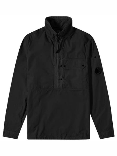 Wappen Poplin Anorak Black - CP COMPANY - BALAAN 2