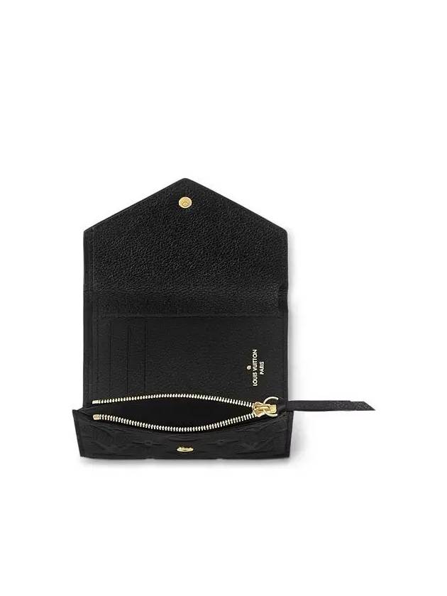 Victorine Wallet Monogram Empreinte Black - LOUIS VUITTON - BALAAN 4