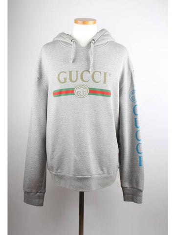 dragon embroidery hoodie - GUCCI - BALAAN 1