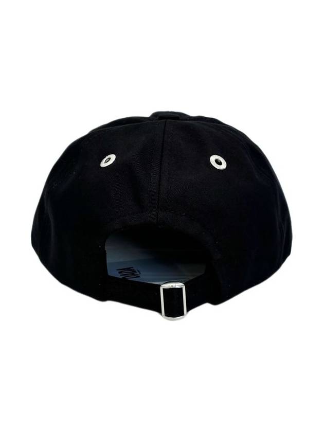 Embroidery Heart Logo Ball Cap Black - AMI - BALAAN 5