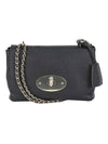 Lily Small Classic Chain Shoulder Bag Black - MULBERRY - BALAAN 1