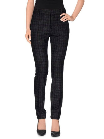 FW check pattern wool slacks - DSQUARED2 - BALAAN 1