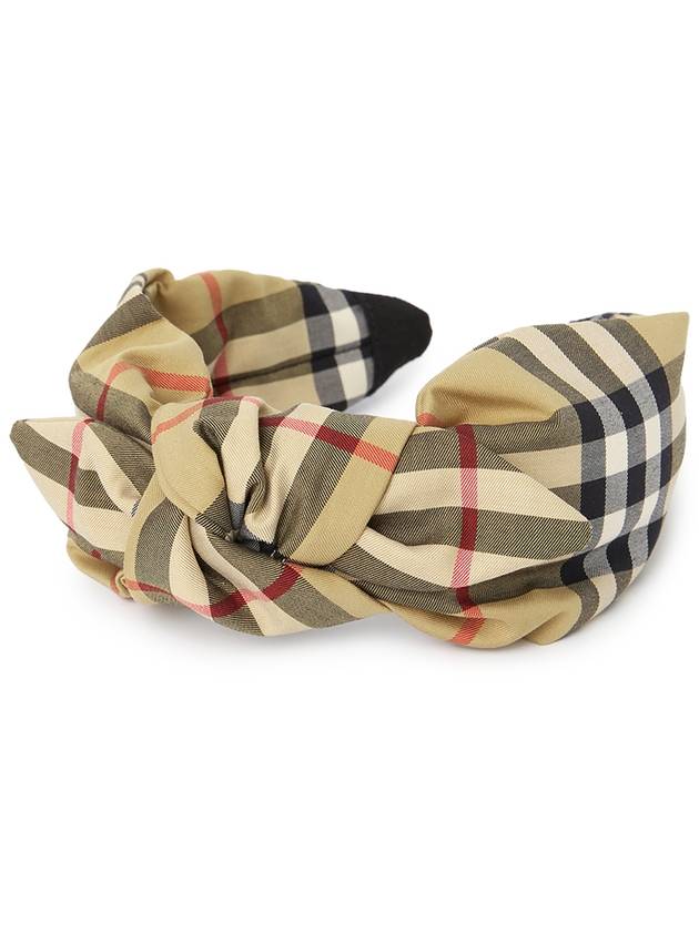 Kids Hair Accessories 8078553ARCHIVEBEIGE Beige - BURBERRY - BALAAN 4