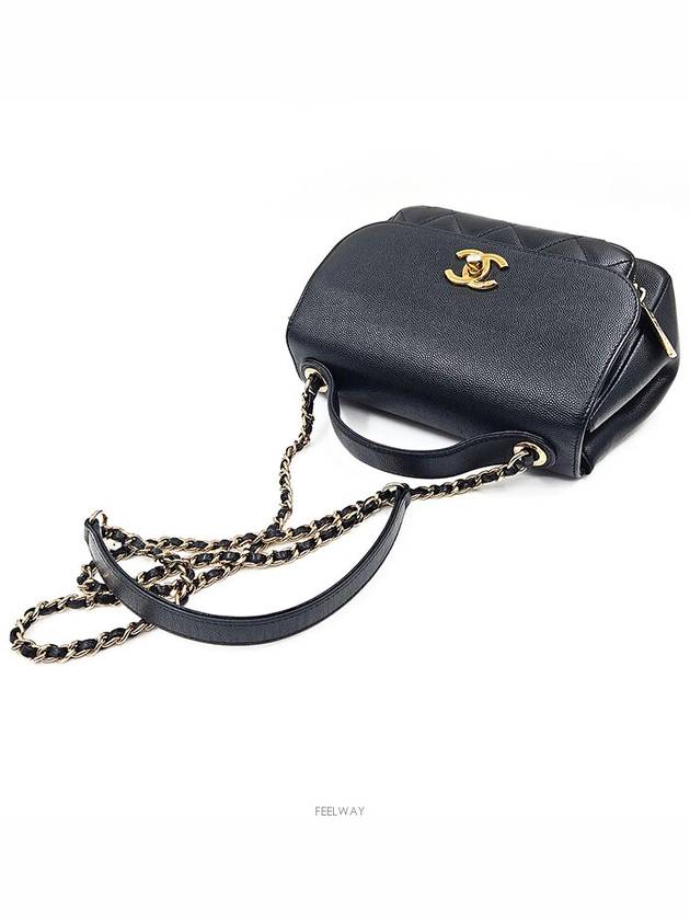 Caviar Business Affinity Chain Cross Bag - CHANEL - BALAAN 7