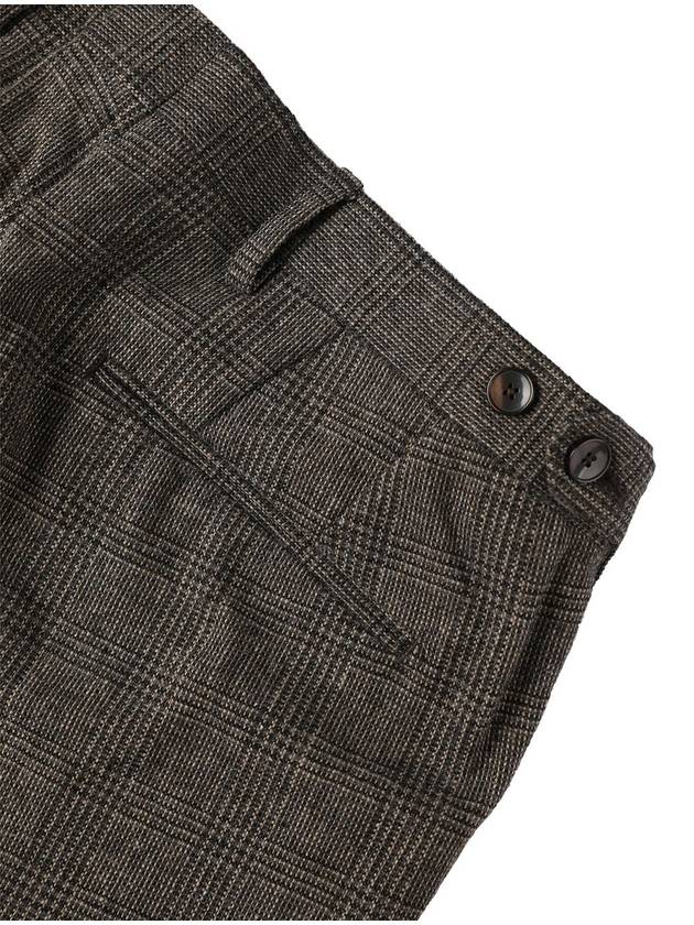 Made In Italy Checked Wool Blend Pants F NCPT63 - PANICALE - BALAAN 3