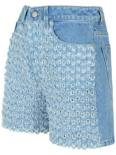 Stella McCartney Light Blue Denim Shorts - STELLA MCCARTNEY - BALAAN 2