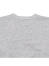 Mike Cotton Logo Sweatshirt Grey - ISABEL MARANT - BALAAN 8