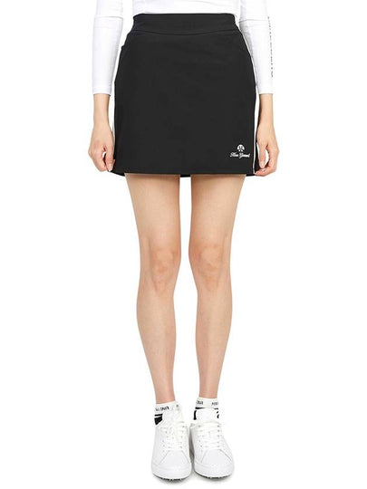 Women's Golf Moment Pleated Skirt Black - HORN GARMENT - BALAAN 2