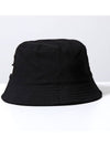 Haley Embroidered Logo Bucket Hat Black - ISABEL MARANT - BALAAN 3