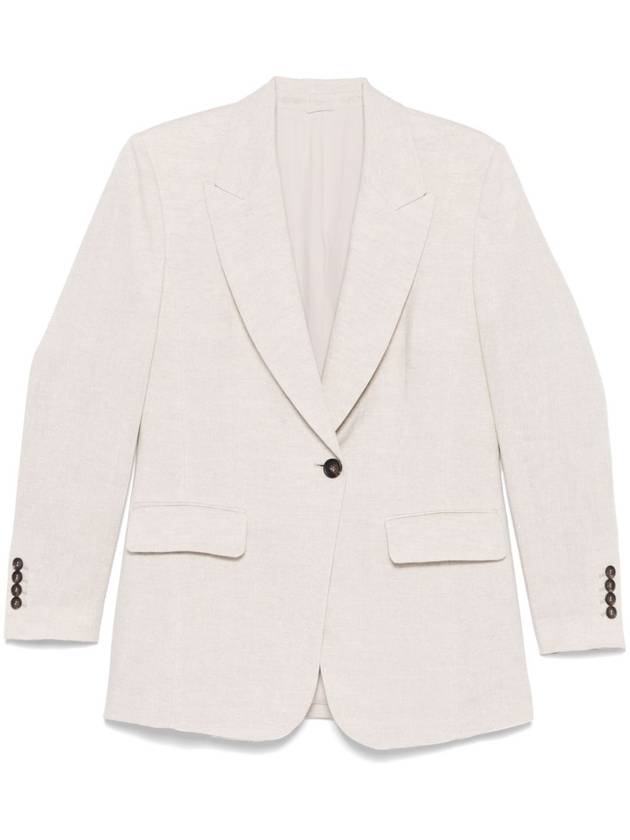 Brunello Cucinelli Jackets Beige - BRUNELLO CUCINELLI - BALAAN 1