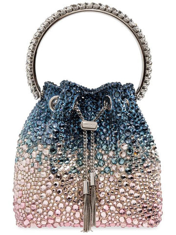 Jimmy Choo Bon Bon Handbag, Women's, Blue - JIMMY CHOO - BALAAN 1