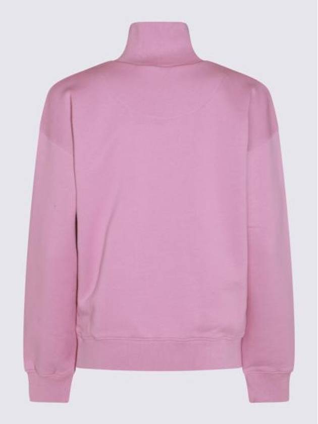 Baby Fox Half Zip Up Sweatshirt Pink - MAISON KITSUNE - BALAAN 3