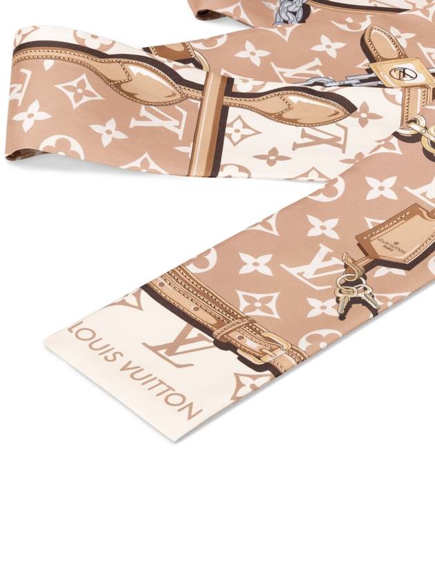 Monogram Confidential Bandeau Scarf Dune - LOUIS VUITTON - BALAAN 4