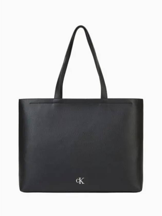 JEANS Women s CKJ Minimal Monogram Slim Tote Bag 4K3069G UB1 - CALVIN KLEIN - BALAAN 1