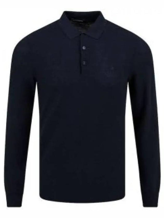 Men's Rowan Mesh Knit Long Sleeve Polo - J.LINDEBERG - BALAAN 2