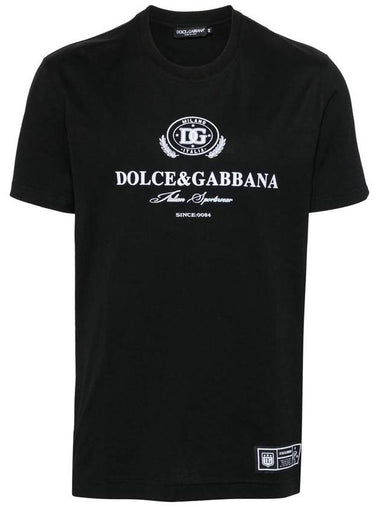 Dolce & Gabbana T-Shirts And Polos Black - DOLCE&GABBANA - BALAAN 1