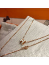 Necklace Mini PopAche White Rose Gold - HERMES - BALAAN 3