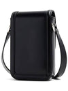 Smooth Leather Solferino Mini Bag Black - SAINT LAURENT - BALAAN 4