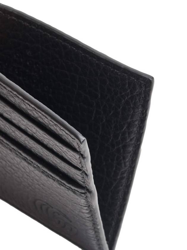 Interlocking G Card Wallet Black - GUCCI - BALAAN 4