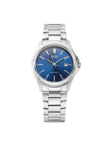 Analog Metal Watch Blue - CASIO - BALAAN 1