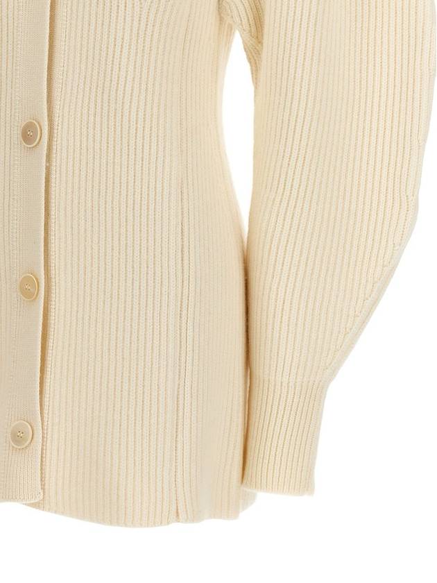 Jil Sander Ribbed Cardigan - JIL SANDER - BALAAN 4